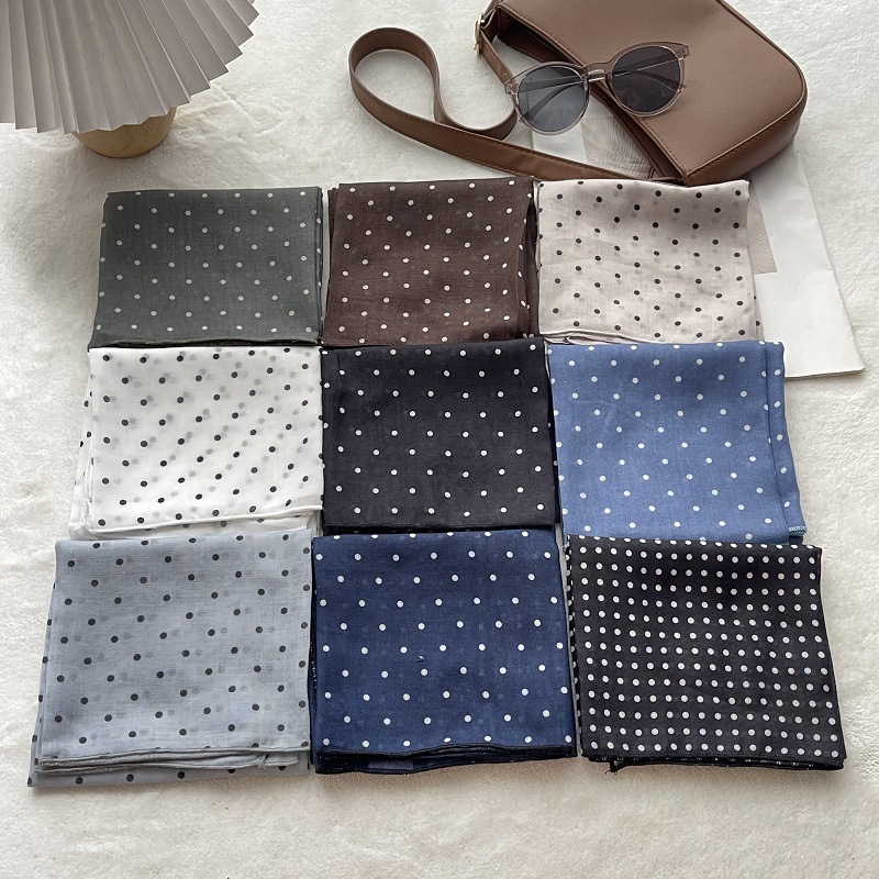 Bandana Cotton - Pañuelo de algodón cuadrado para mujer,