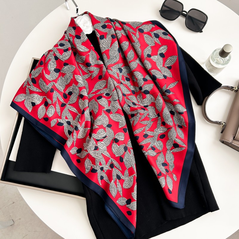 Silk Neck Scarf - Pañuelo Cuadrado de 90cm, Bandana de