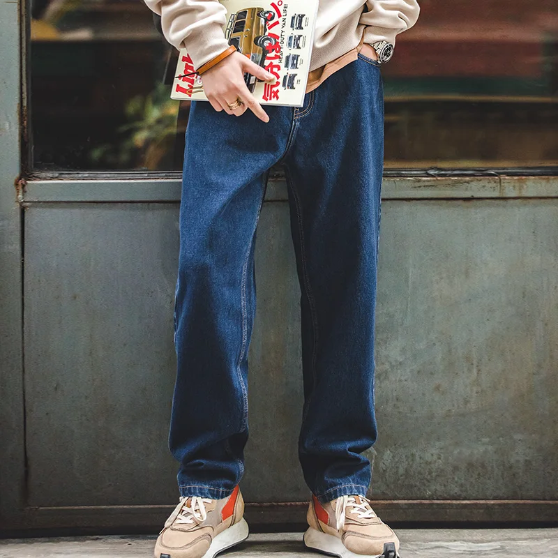 Levis Jeans 501 - Maden-vaqueros de mezclilla lavados para hombre,