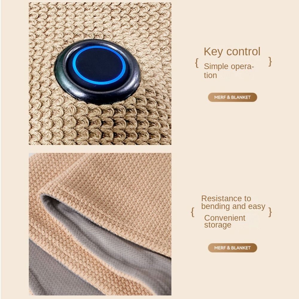 Manta Eléctrica USB de Moda, 3 - Woven Scarf Blanket reseña y precio