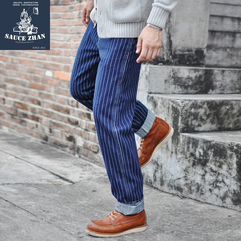 Saucezhan Jeans a Rayas para H - Levis Jeans 501 reseña y precio