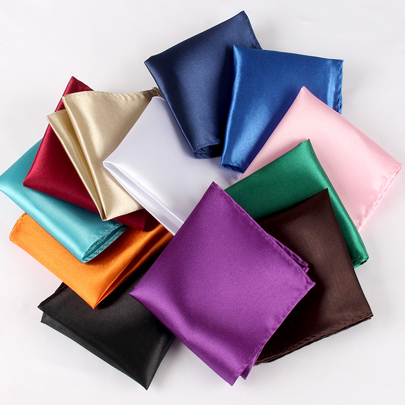 Pañuelo de satén para hombre,  - Pocket Square Set reseña y precio