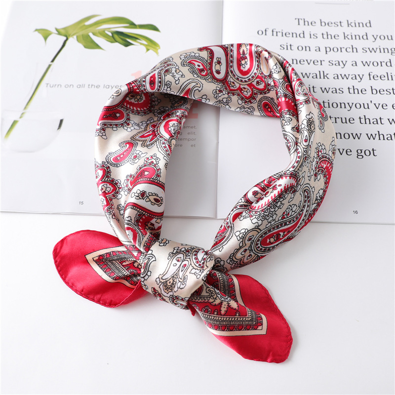 Pañuelo de seda cuadrado de lu - Silk Neck Scarf reseña y precio