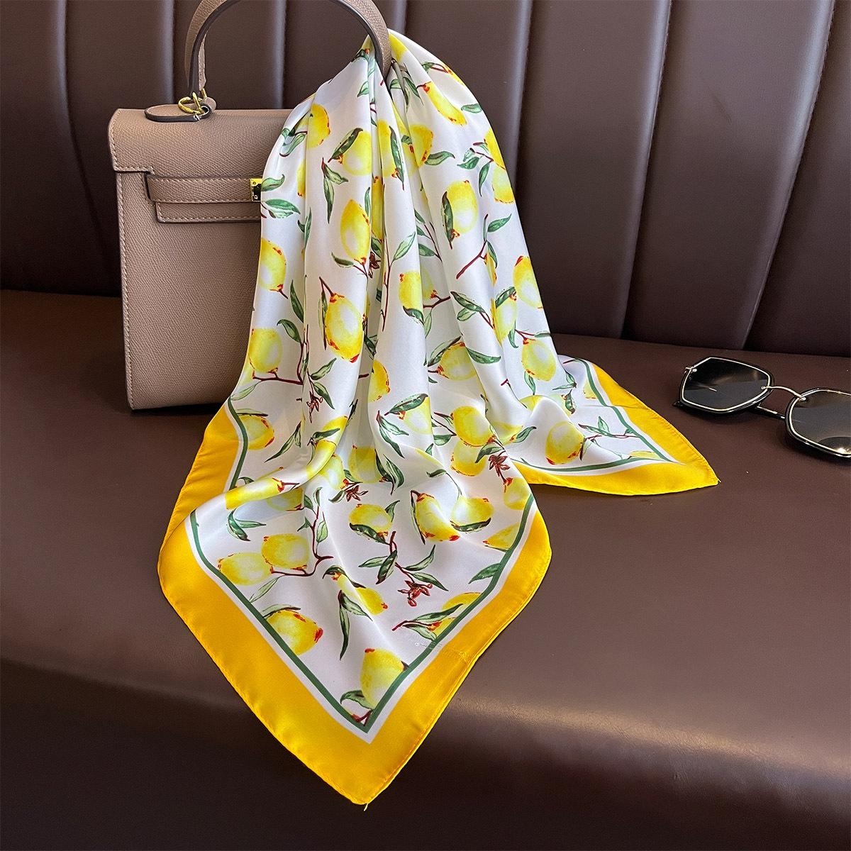 2025 nueva bufanda de seda cua - Ascot Neck Scarf reseña y precio