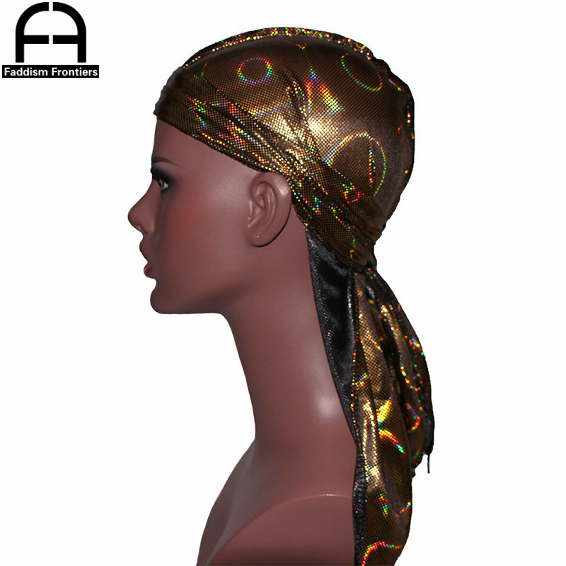 Turbante colorido brillante y  - Bandana Doo Rag reseña y precio