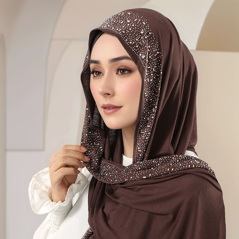 Hiyab de Algodón Jersey con Pe - Bandana Cotton reseña y precio