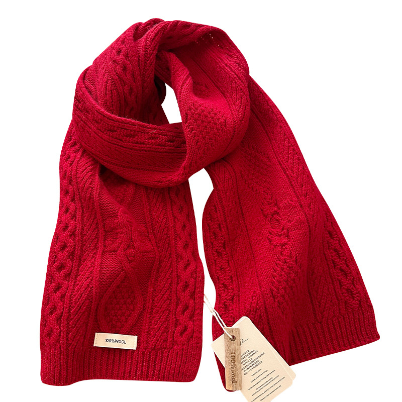 Bufanda de lana de 100% de luj - Muffler Men Wool reseña y precio