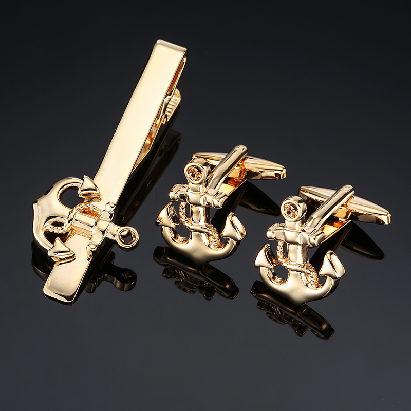 Gemelos de alta calidad, clip  - Tie Bar Set Gift reseña y precio