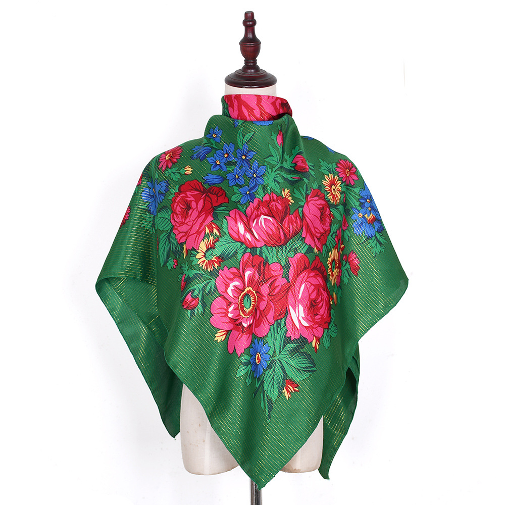 Pañuelo cuadrado ruso de alamb - Bandana Cotton reseña y precio